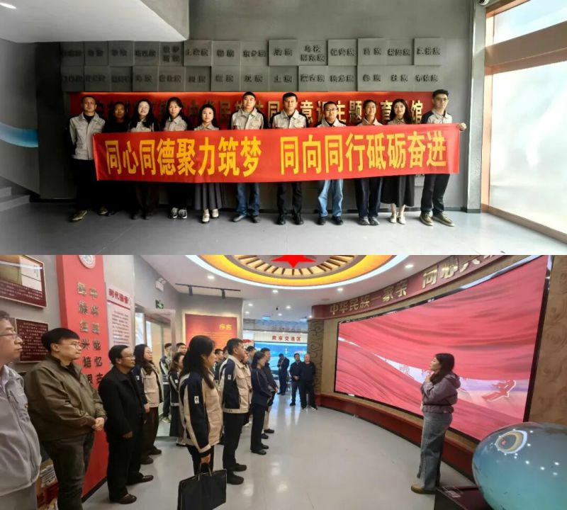 民爆公司党支部开展铸牢中华民族共同体意识主题党日活动