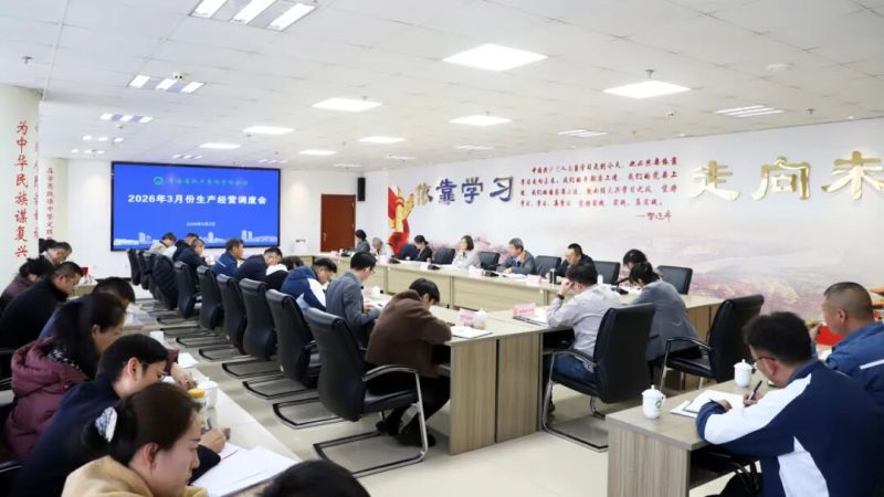 集团召开2026年3月份生产经营调度会