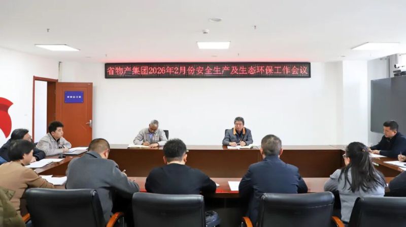 集团召开2月份安全生产及生态环保工作会议