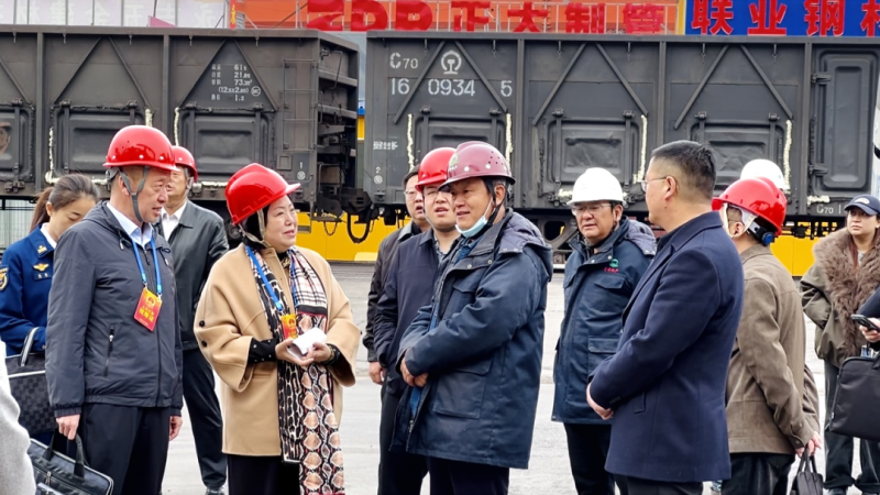 城北区人大常委会检查组一行莅临配送公司开展安全生产专项检查