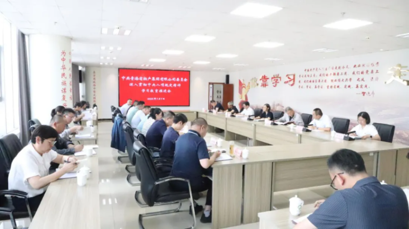 集团党委召开深入贯彻中央八项规定精神学习教育推进会